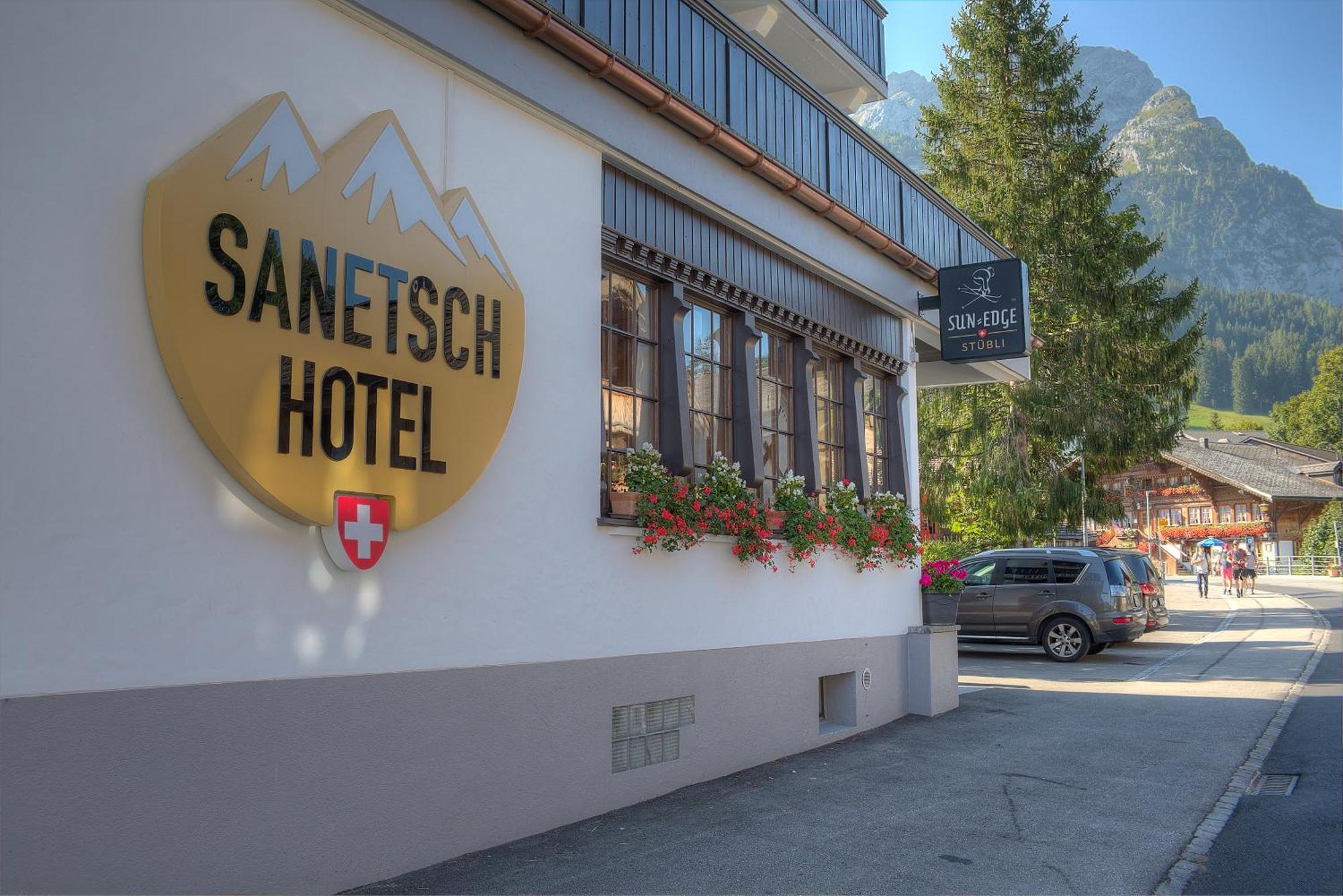 Hotel Sanetsch Gsteig Exterior foto